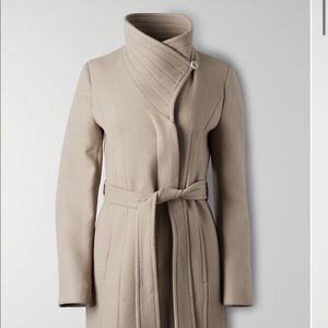 Aritzia/Babaton Long Wool Coat — S
